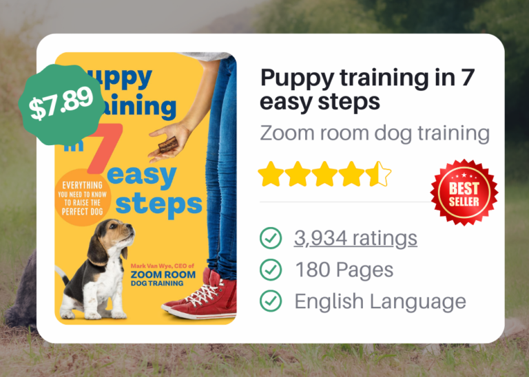 Puppy training in 7 easy steps book