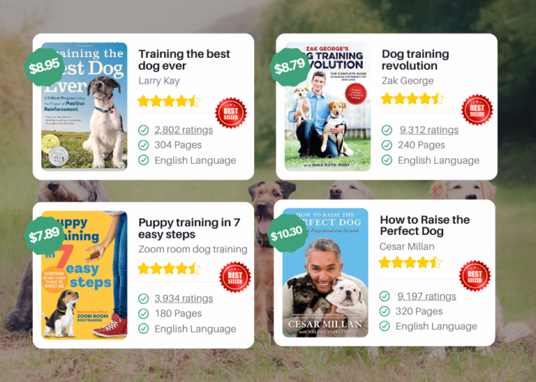 Top recommended dog training books